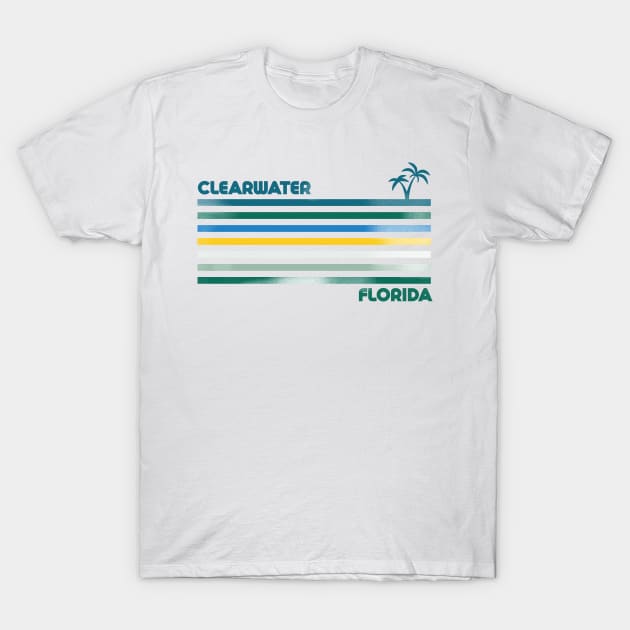 Clearwater Beach - Florida T-Shirt by HamzaNabil